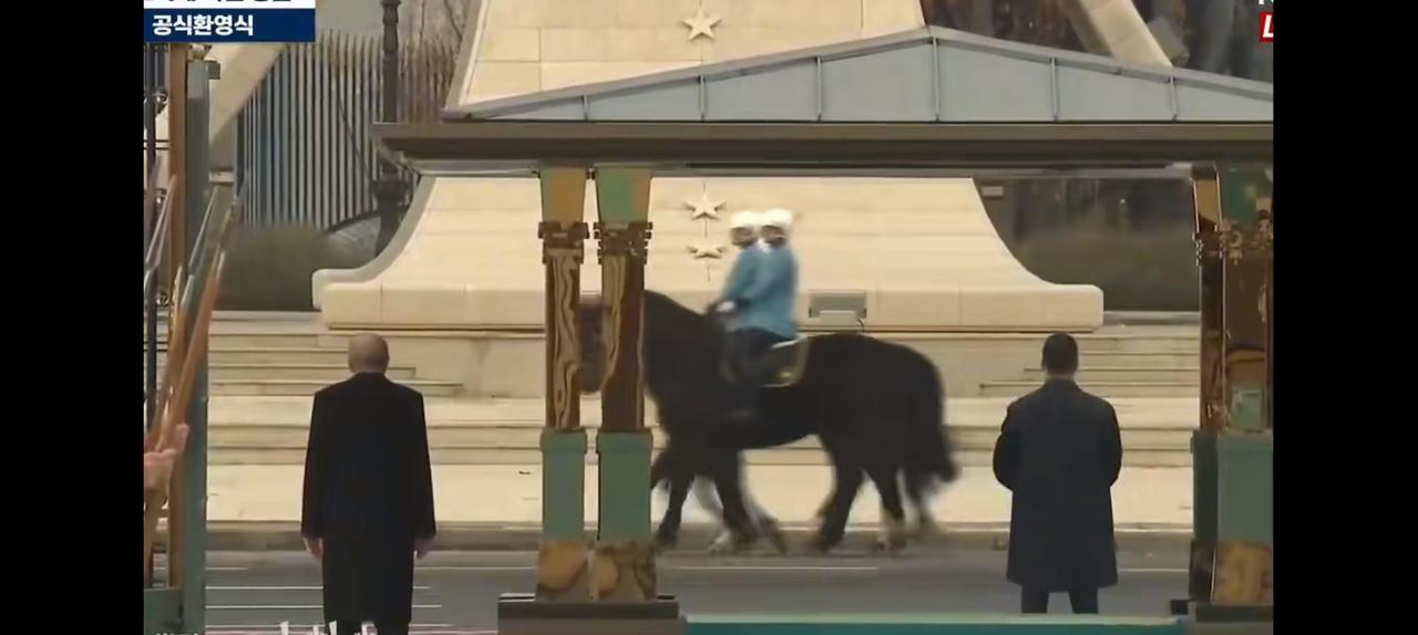 埃尔多安欢迎李在明！独具特色的仪仗队，隐乎让人看到了当年奥斯曼土耳其的影子！作为