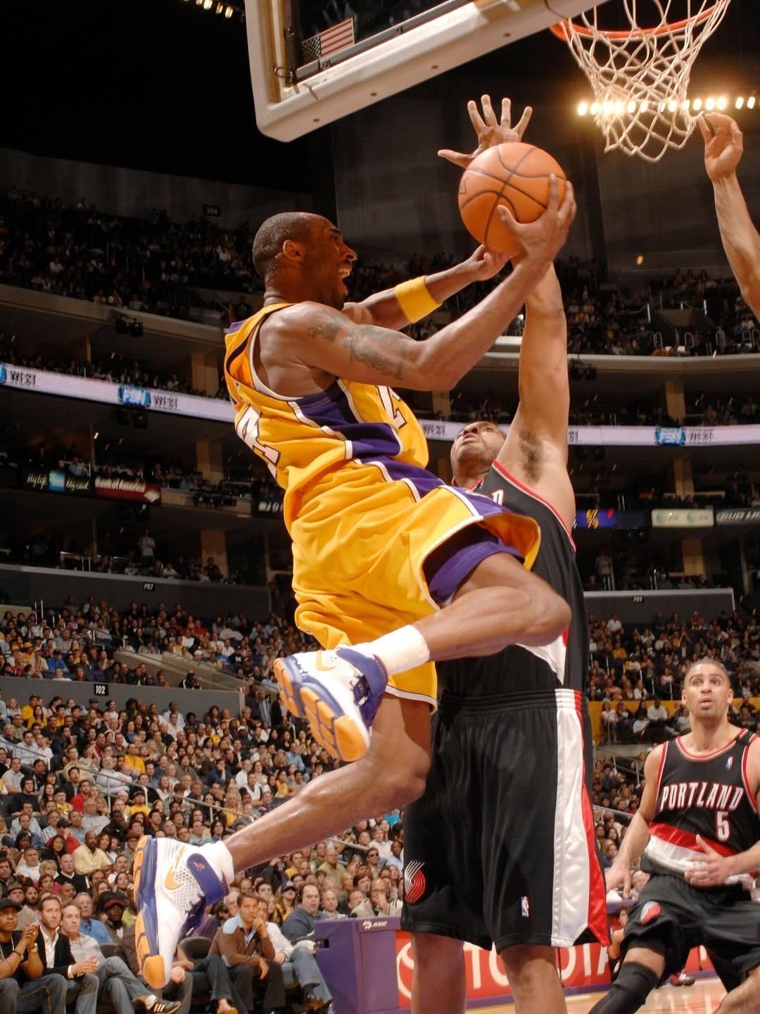 📅3/16/2007⛹️♂️洛杉矶湖人队 vs 波特兰开拓者队💫科比•布莱恩