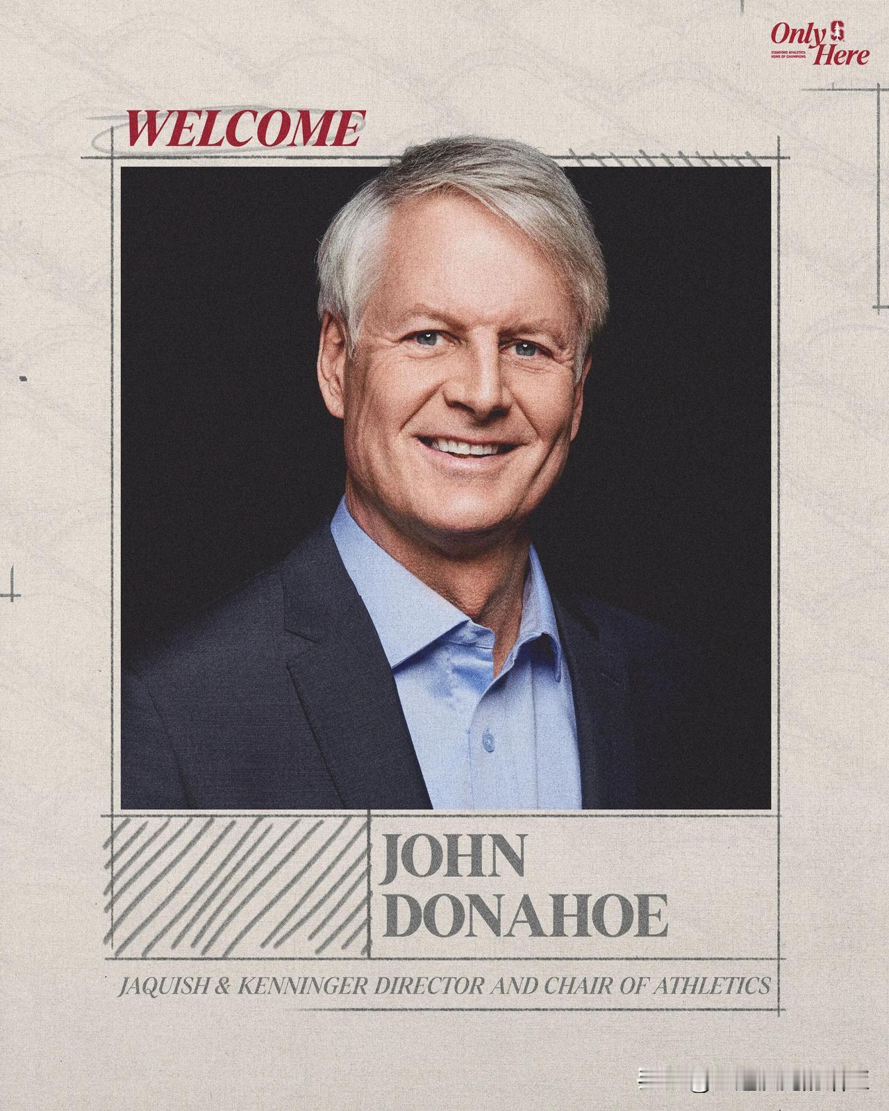 斯坦福大学聘请前耐克CEO John Donahoe担任学校新任体育总监，斯坦福