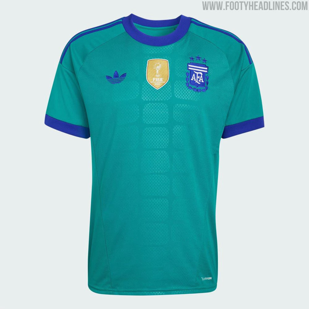 🧤2026世界杯阿根廷国家队守门员客场球衣曝光：（FH）阿根廷国家队阿根廷球衣