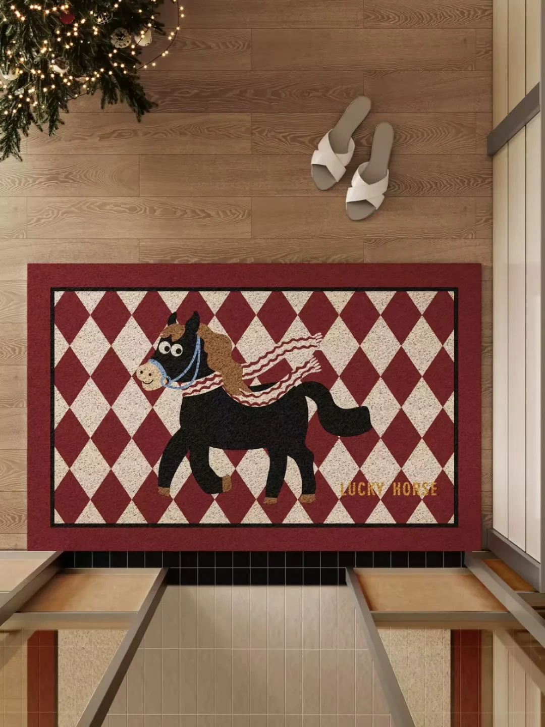 小马送福啦🧧进门就是新年的喜悦氛围