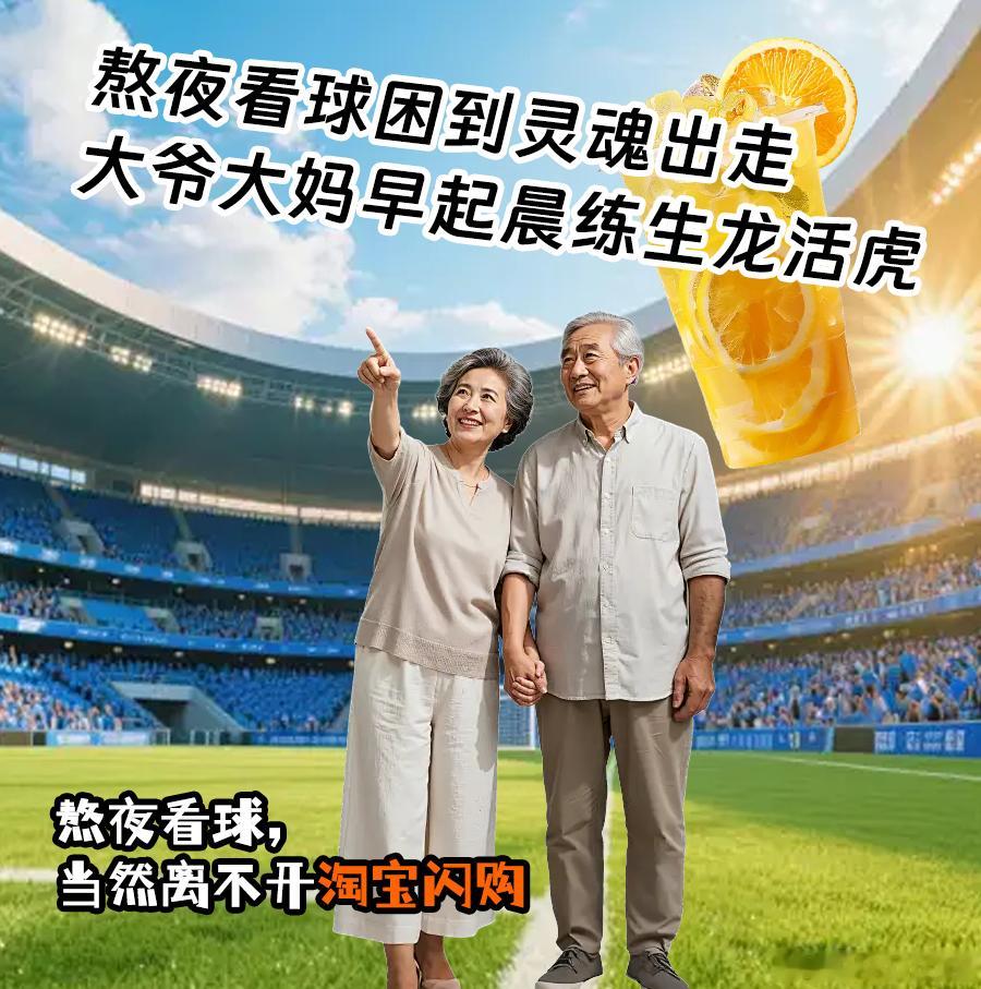 线上云看球，便携早点配齐，淘宝闪购搜大力省拼团，夜宵、饮品、早餐拼团5折起，拼团