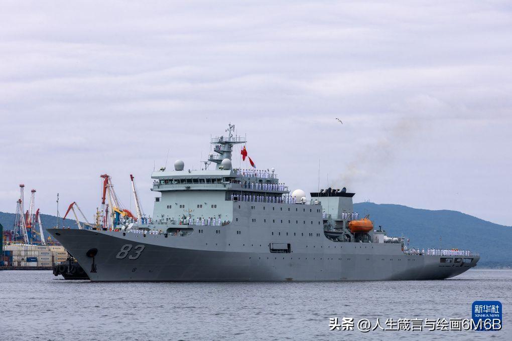 碧海牵起友谊之约！中国海军双舰编队抵达符拉迪沃斯托克
 
蔚蓝海路架起连心桥，载