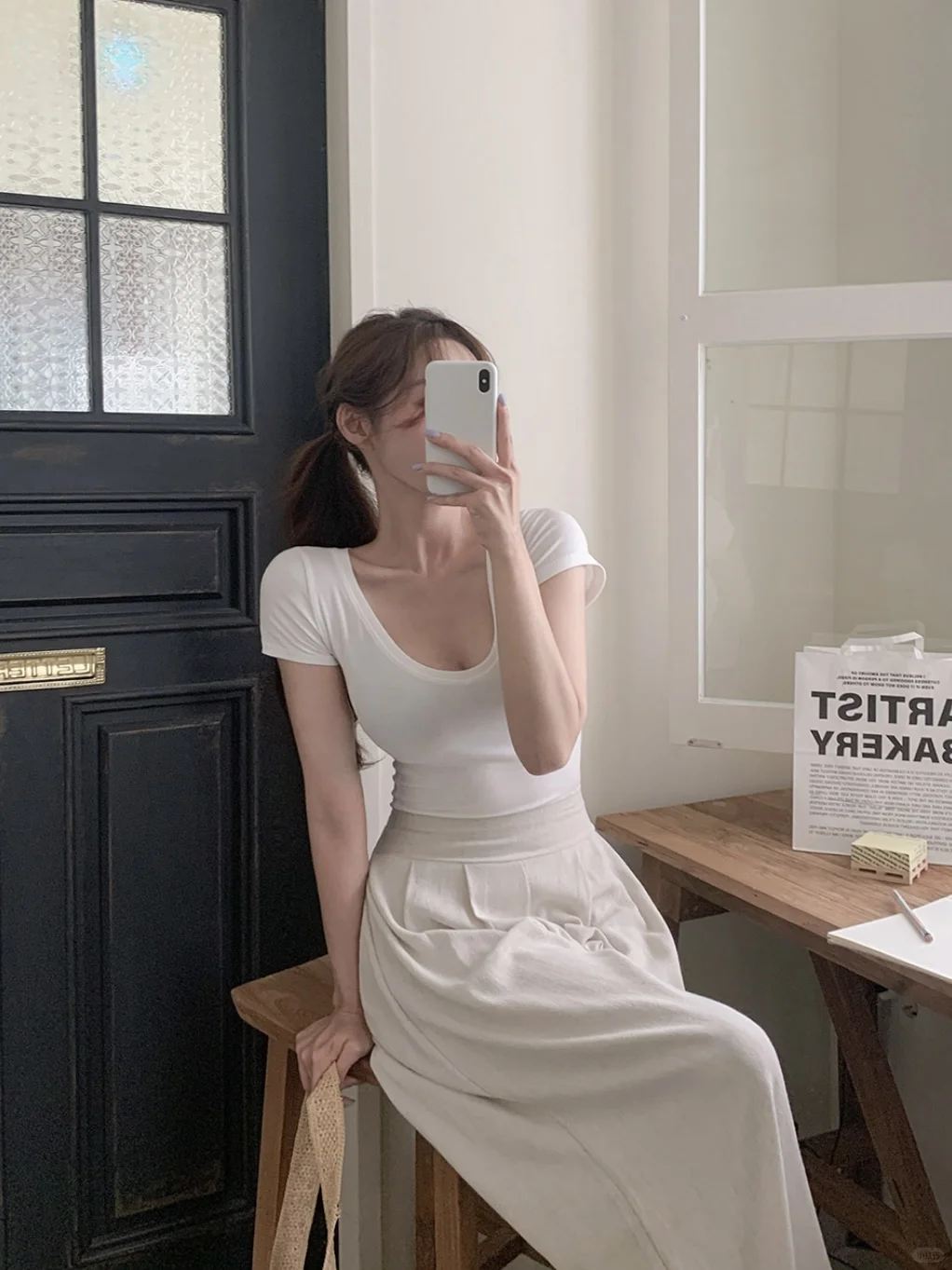 ootd🇰🇷韩国简约随性穿搭