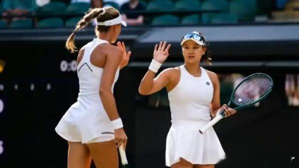 郭涵煜组合挺进女双八强在19日进行的女子网球选手协会（WTA）1000辛辛那提站