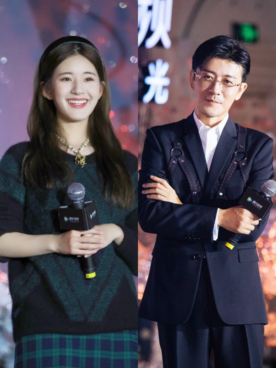 赵露思、林雨申见面会造型，这对真的太甜了