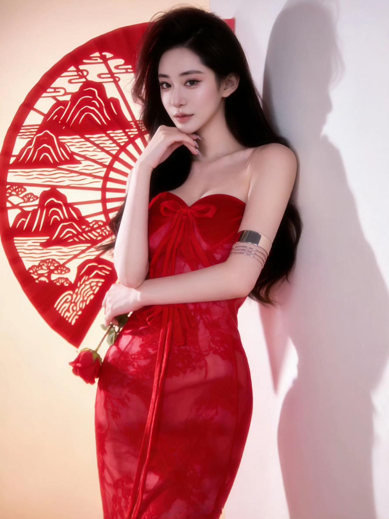 优雅与性感，你会怎么选美女穿搭写真