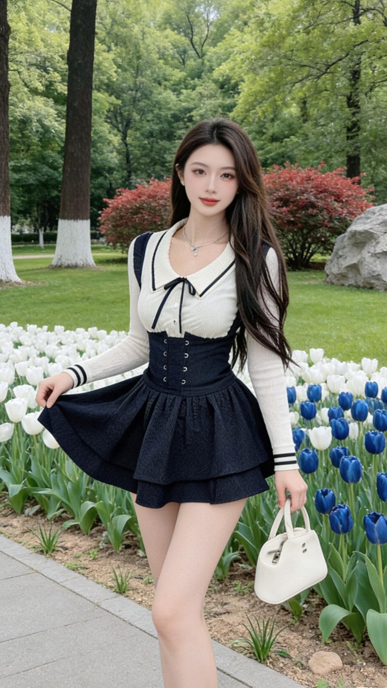 早春新衣穿搭美女感拉满的春装测评如何摆脱路人感穿搭分享我的早春美女感漂亮衣服出游