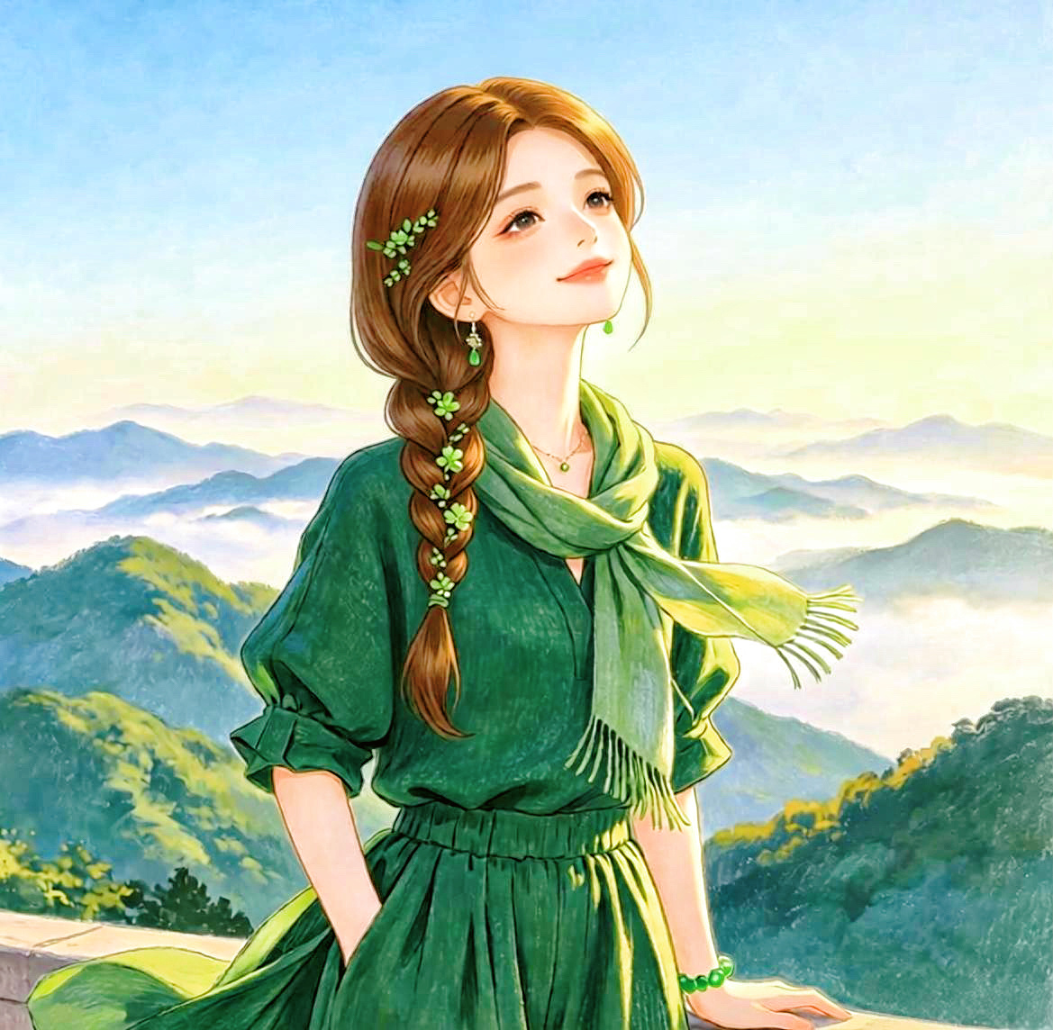 来，宝子们，女生人物头像尽量按这几个头像的标准来拍，直接在这些头像里挑选也可以。