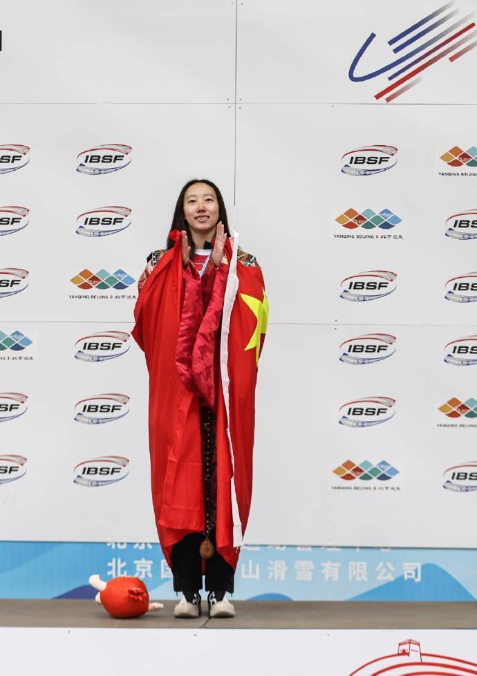 中国队首夺钢架雪车混合团体冠军 ❄️钢架雪车女子，赵丹创历史夺冠国际雪车联合会钢