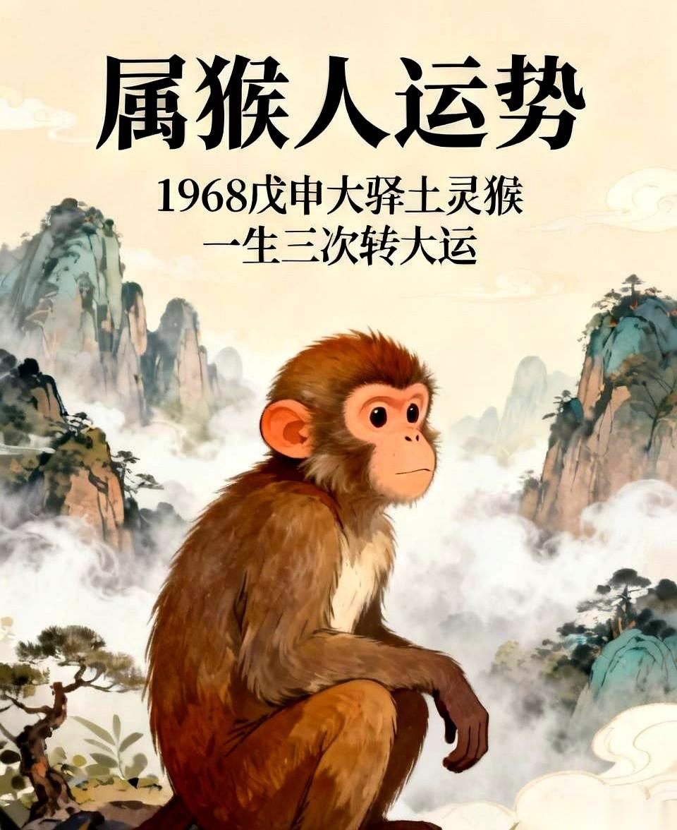 刷到一个帖子，说我们这群1968年出生的猴子，2026年会迎来这辈子最后一次大翻