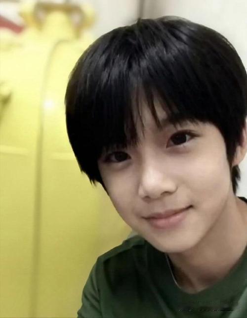 16岁Kimi正脸照曝光，身高超180cm，身形挺拔。他眉眼像林志颖，脸型更似陈