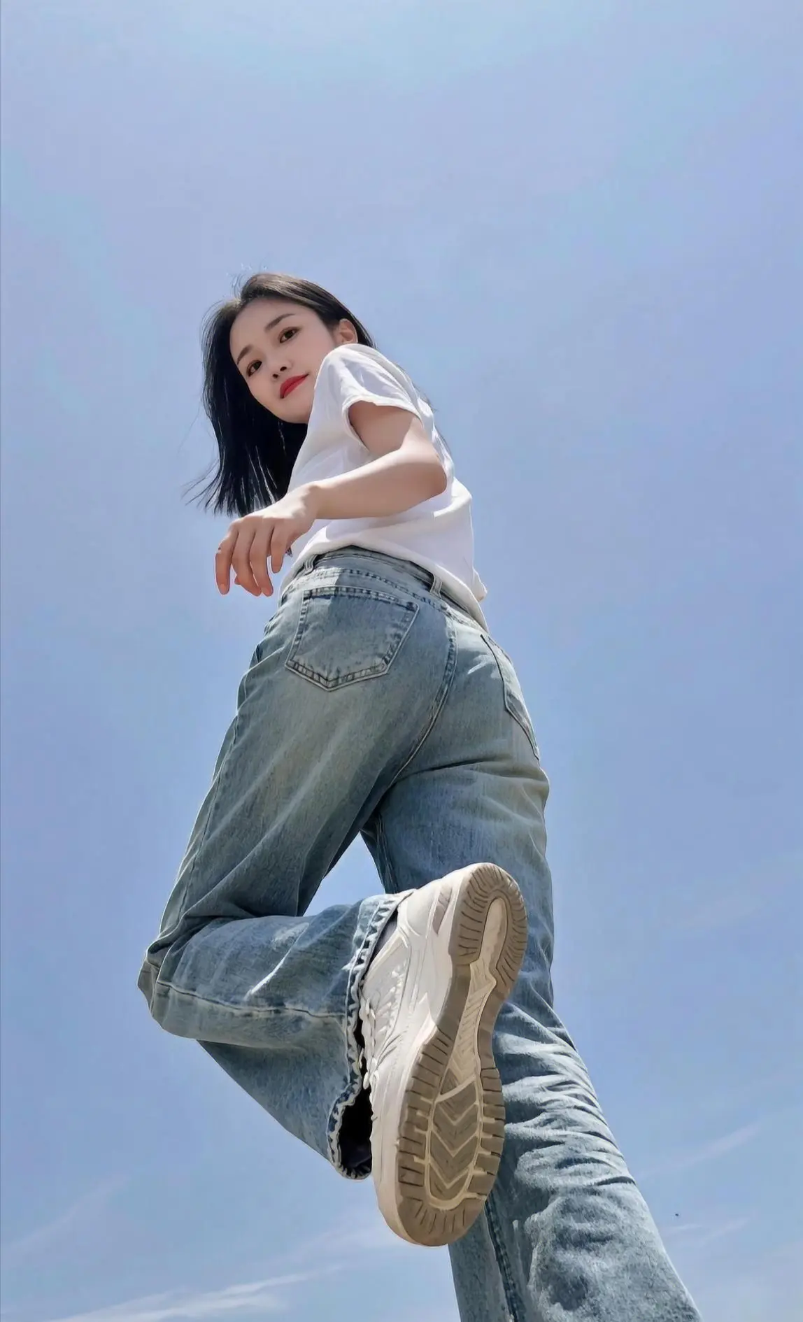 牛仔裤穿搭 牛仔裤 牛仔穿搭 穿搭 显瘦穿搭