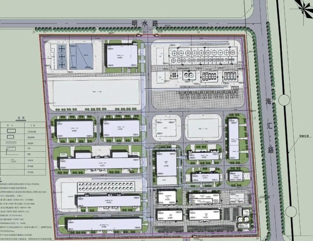 近日，青岛平度市年产100000吨/年高效浮选药剂建设项目建设工程设计方案批前公