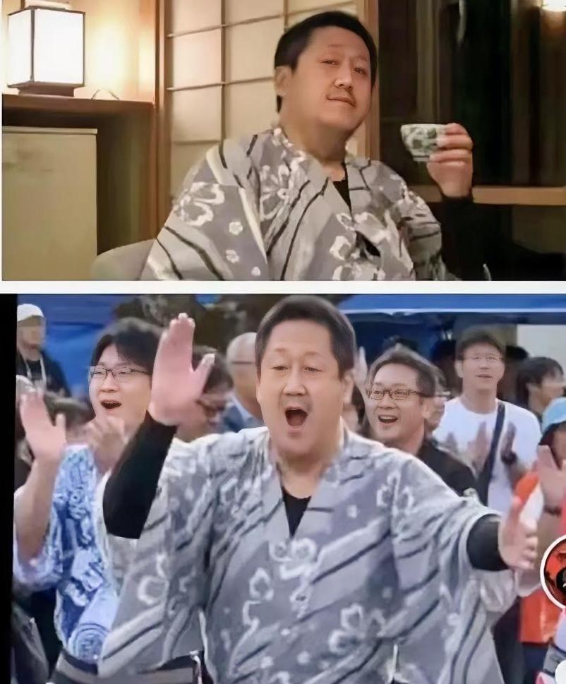 你敢信吗？此人是北大中文系教授孔庆东，今年初跑到日本东京，穿着和服，跳着当地的阿