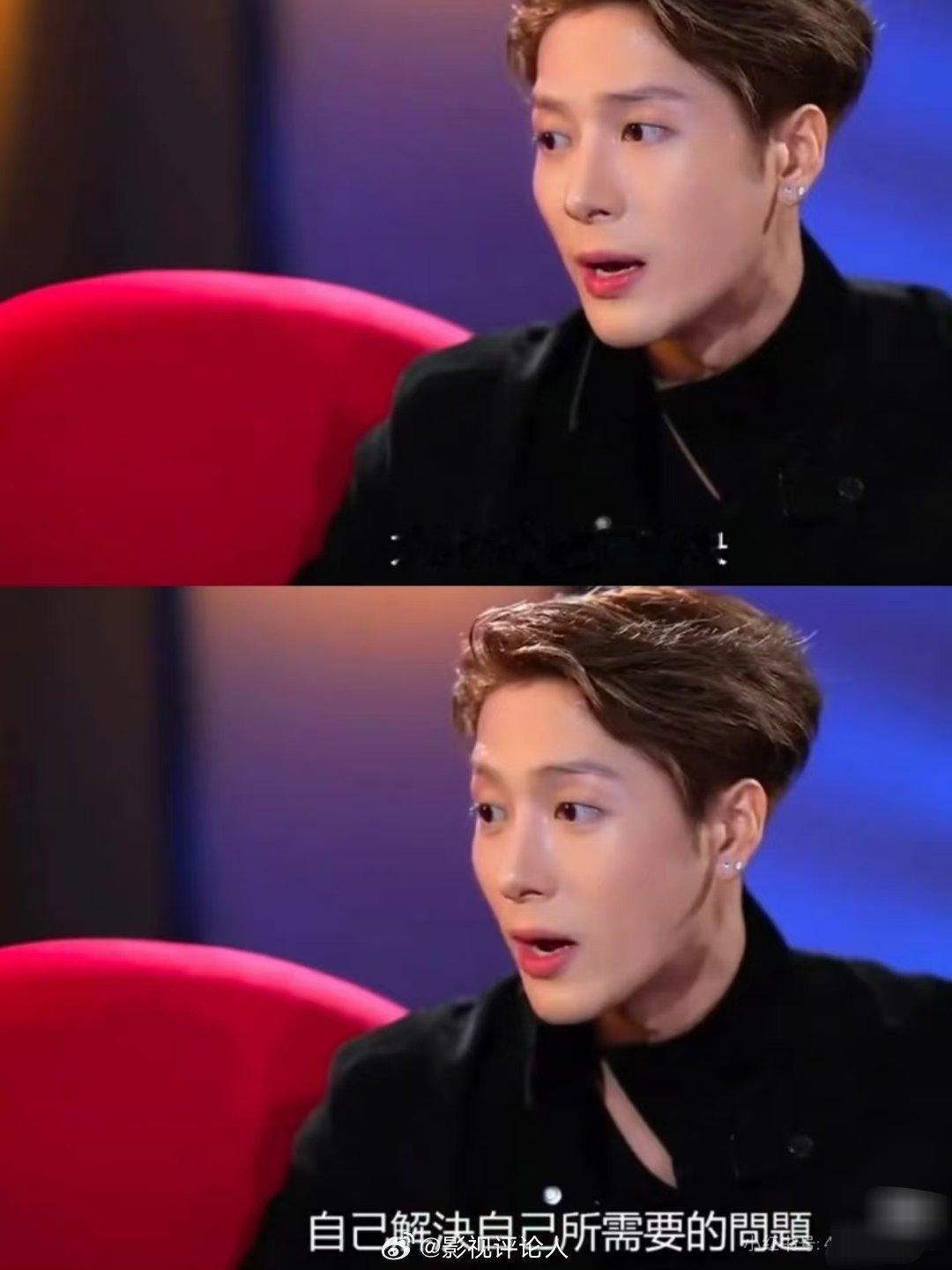 王嘉尔曝自己解决生理需求身为爱豆的王嘉尔在TVB访谈节目回应单身时的生理需求，大