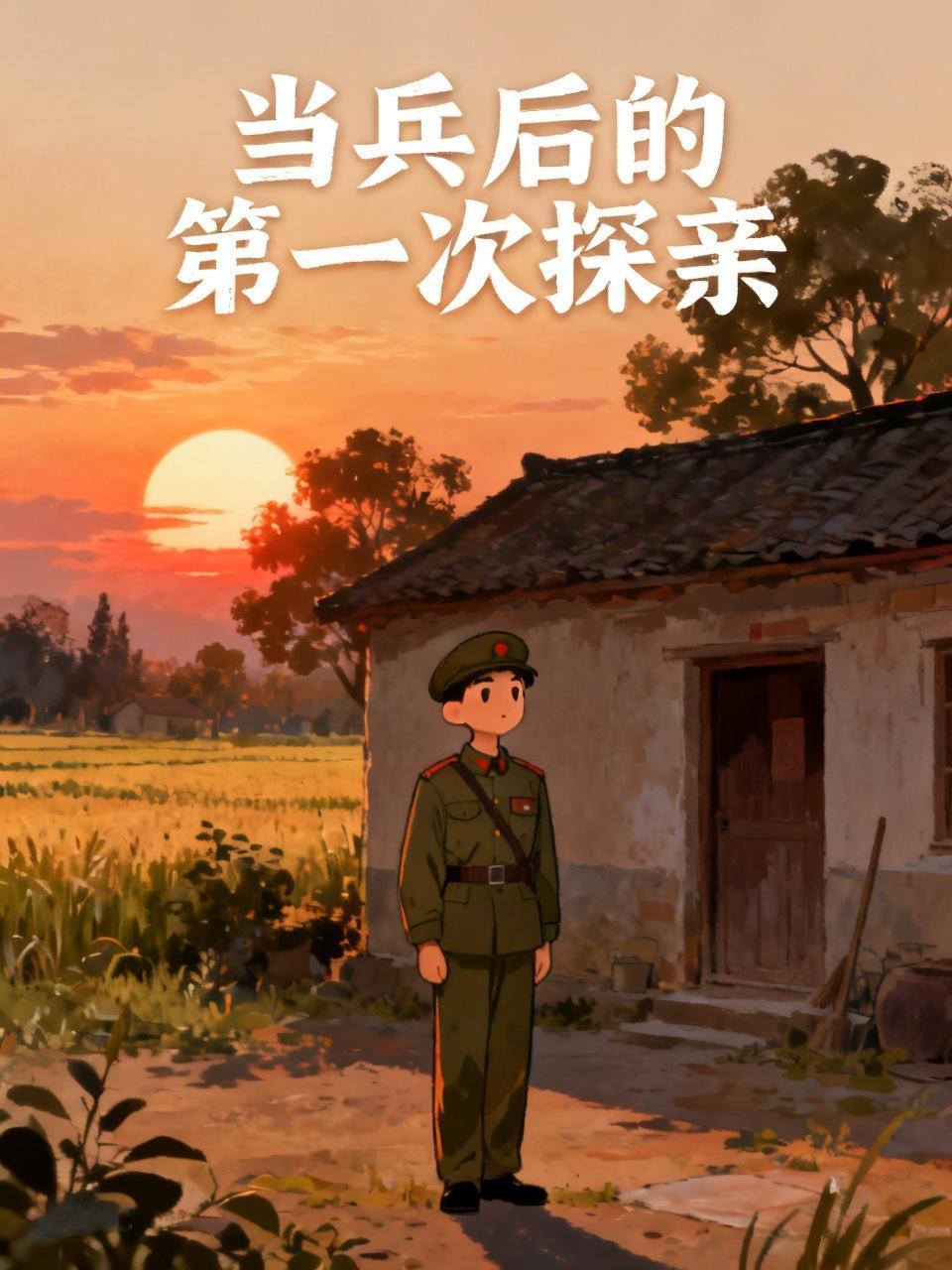 当兵探亲军衔借的班长的上士军衔
当兵后的第一次探亲是特别的激动，虽然是个男子汉了