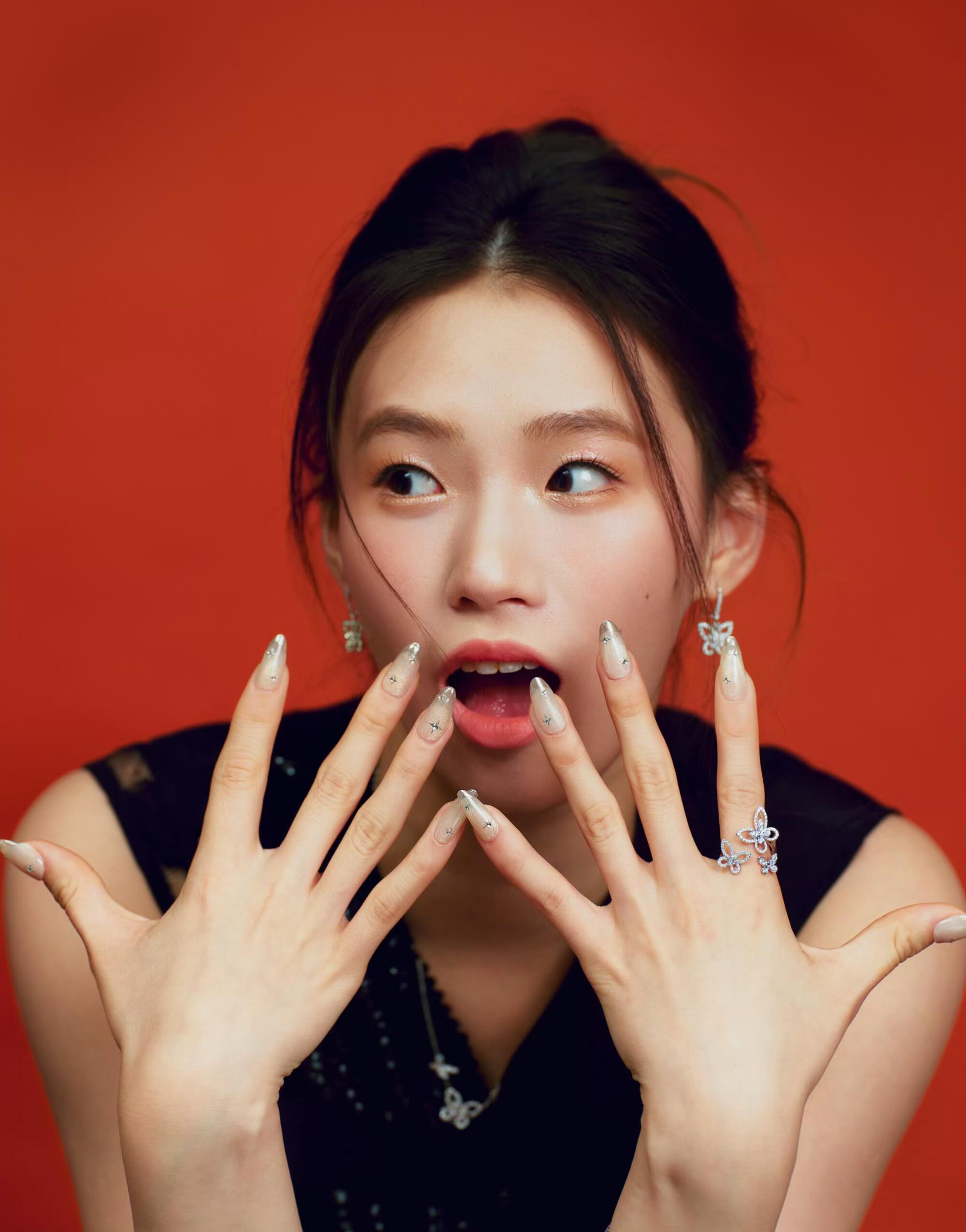 陈芋汐获奖感言这样的妹妹还是第一次见好有女明星的感觉 