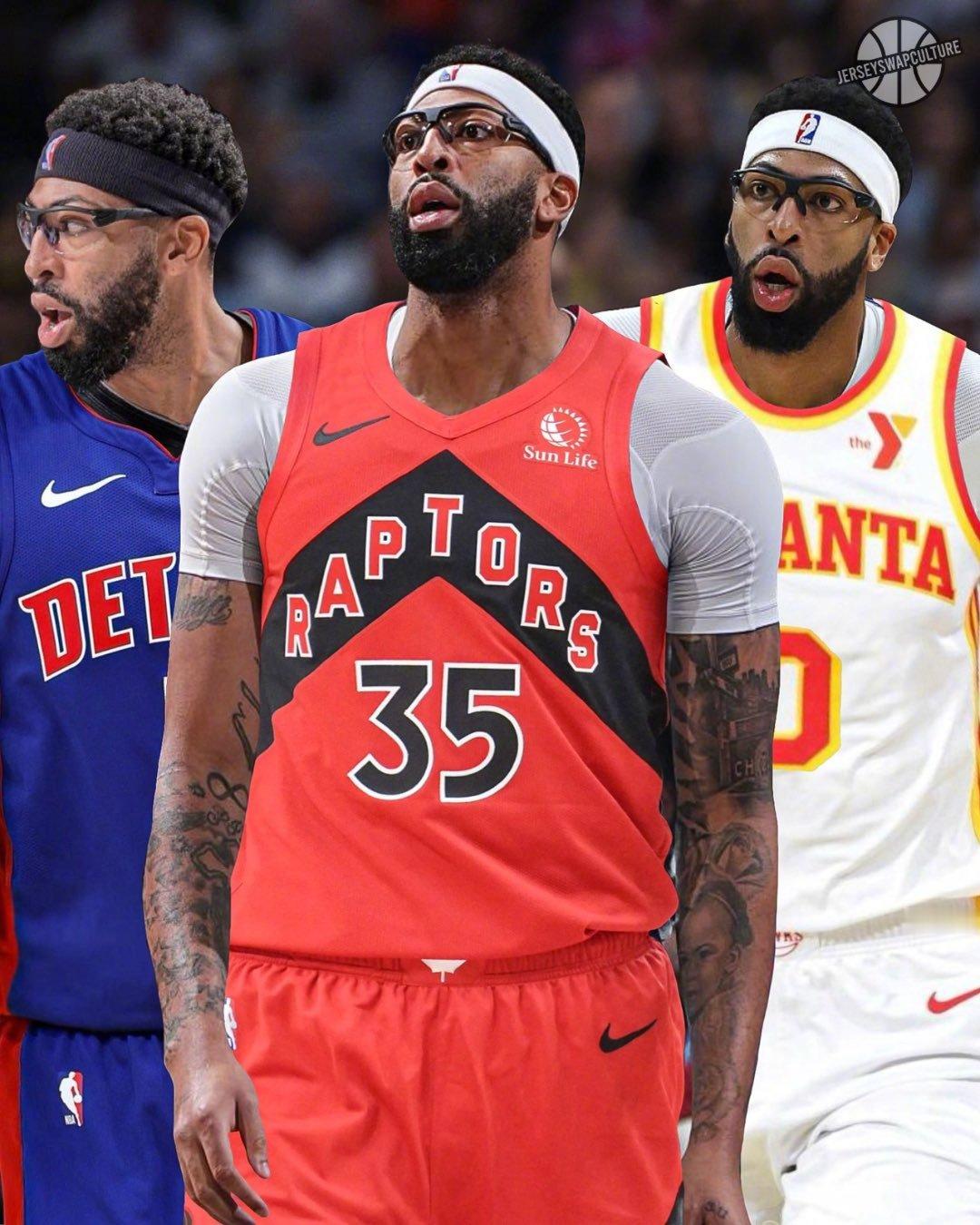 Shams表示，浓眉预计成为多支球队的重要交易目标，包括活塞、老鹰以及猛龙都对浓