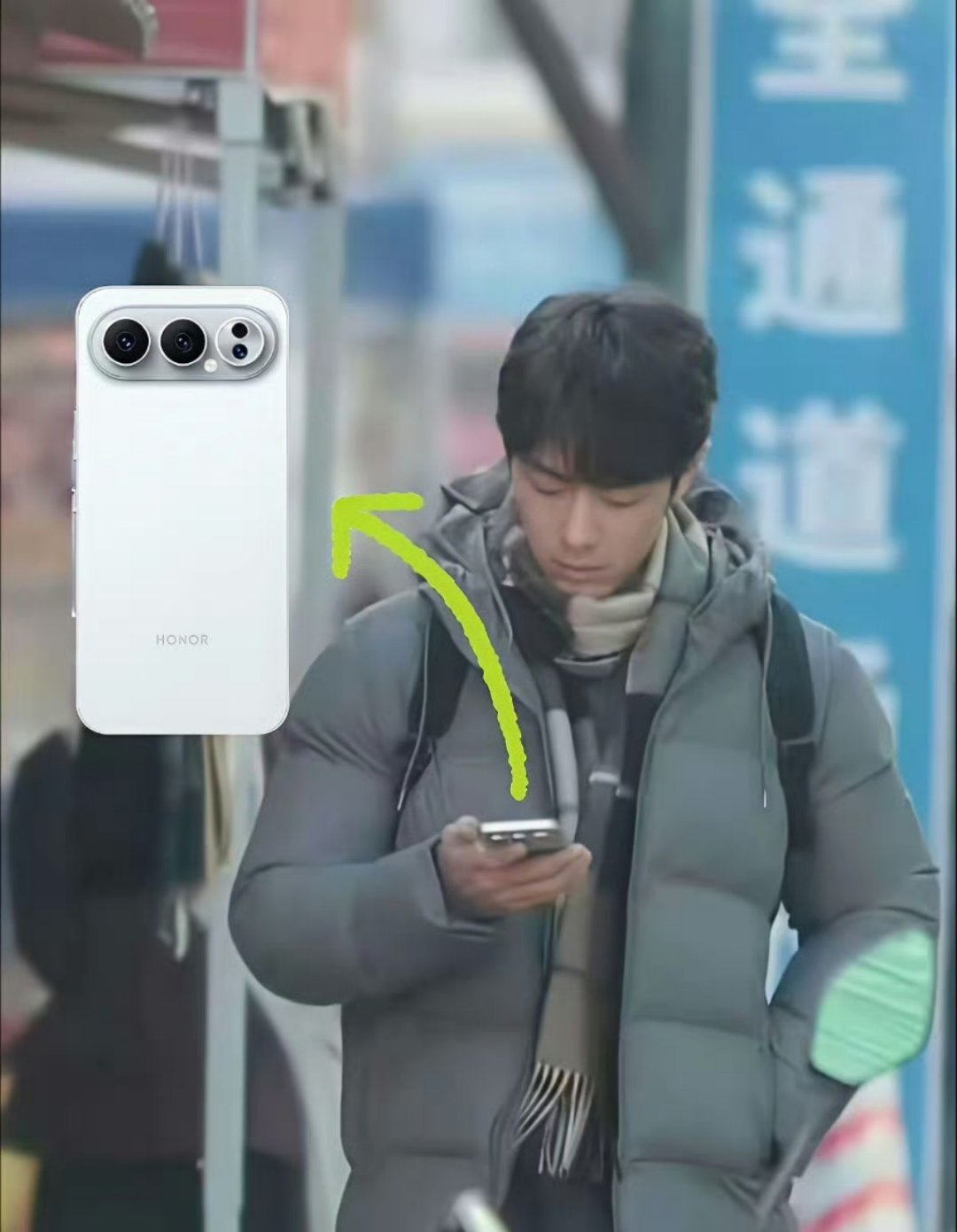 虽然已经知道荣耀500长啥样了，但放在 手里怎么感觉更好看了