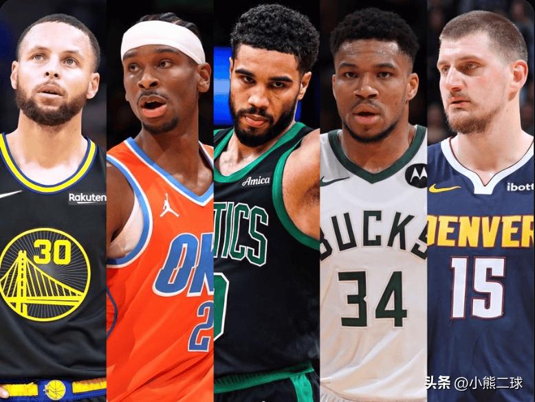 美媒晒近十年最佳一阵：库里、SGA、塔图姆、字母哥、约基奇

今日，美媒Poly