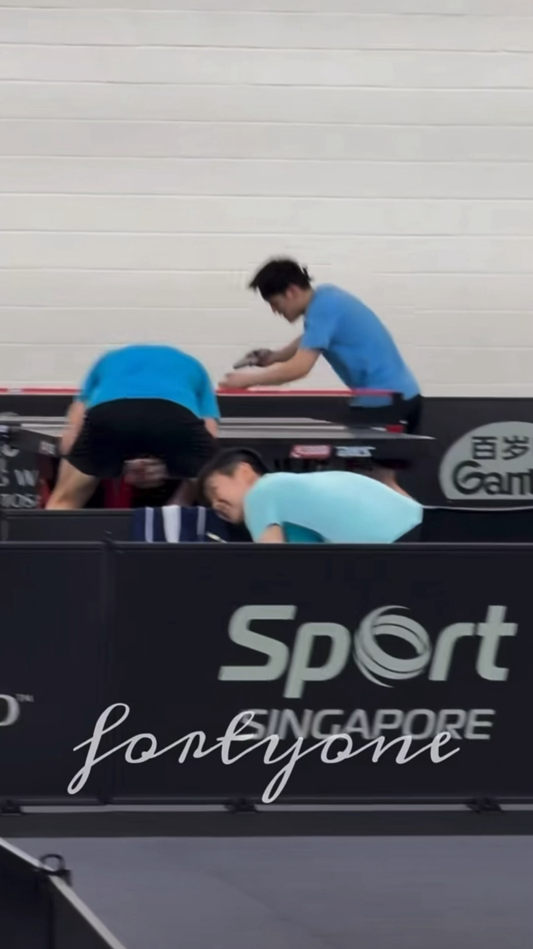 等位置时开心观赛的宝宝🫳🏻 