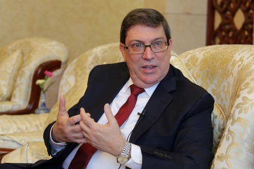 #古巴外长称愿与美对话但绝不屈服#【古巴外长：愿与美对话，但任何企图都不能使古巴