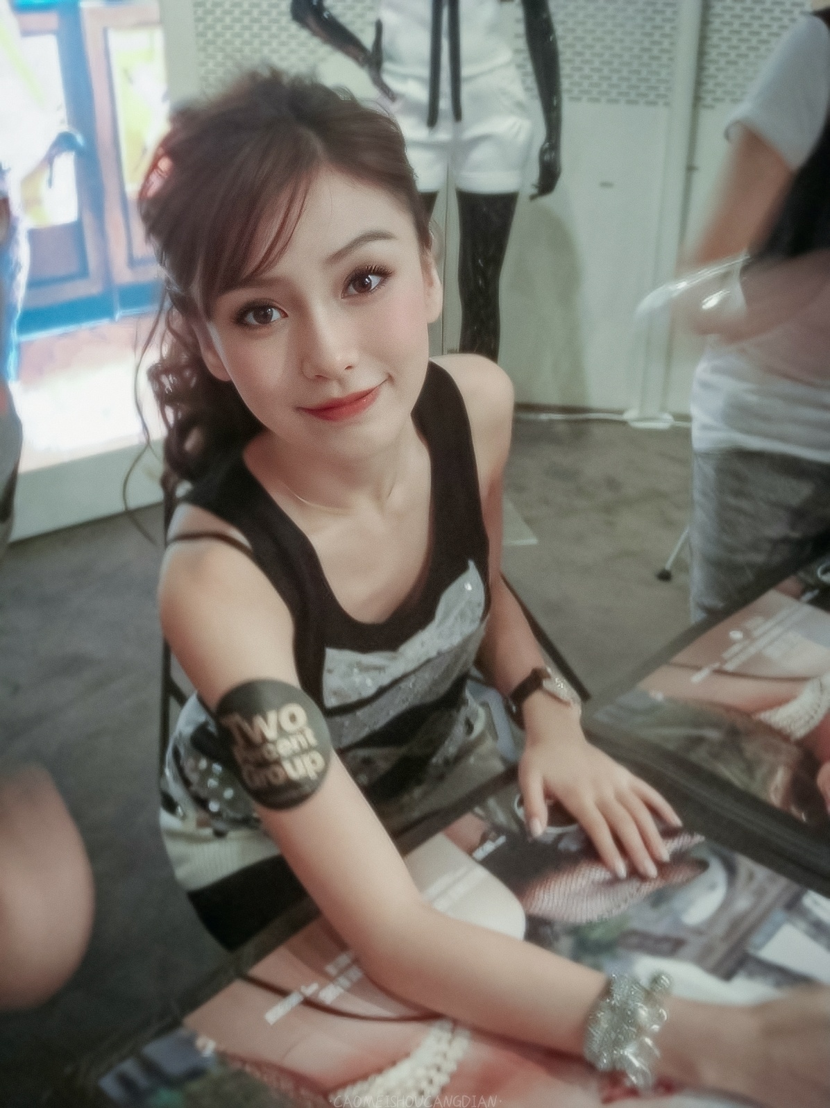 #angelababy# [太阳]#杨颖# 『0228早安电台』“左脚放下，右脚