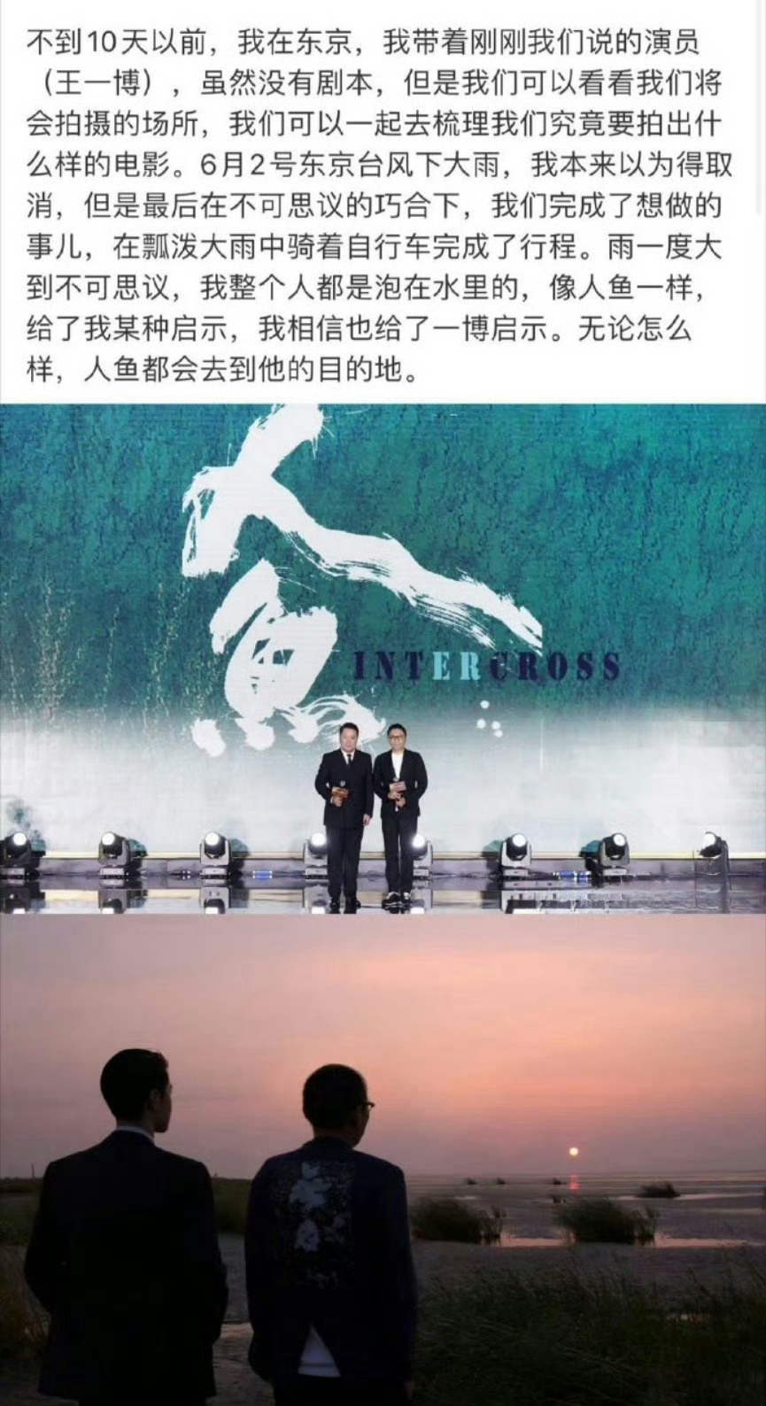 估计，许多人与我一样，都是奔着《人·鱼》讯息来的，结果看到了另一个《人鱼》，有失