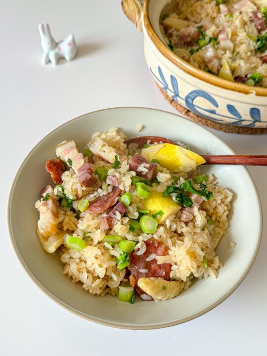 春笋咸肉焖饭  ▏🍚春天的味道，鲜美浓郁