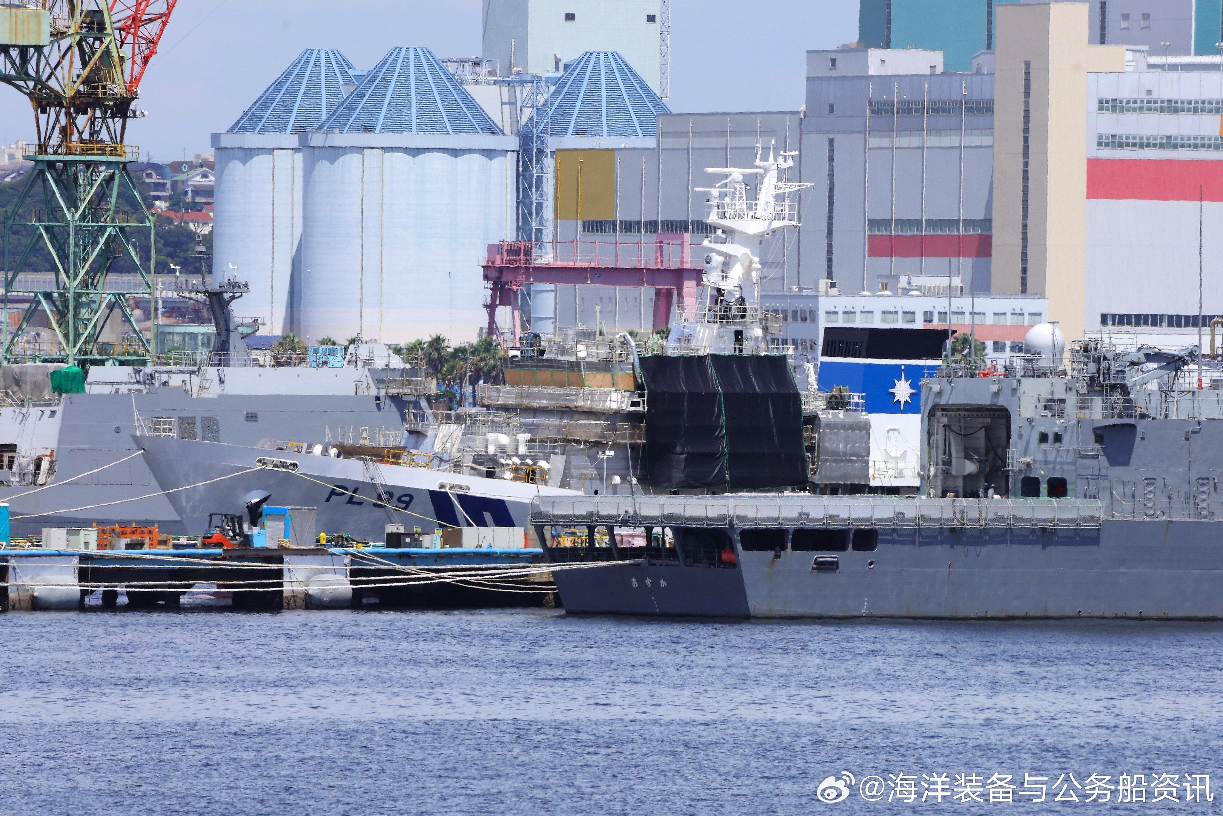 各国海上执法力量信息 【日本】2026年8月18日，日本海上保安厅新建的第24艘