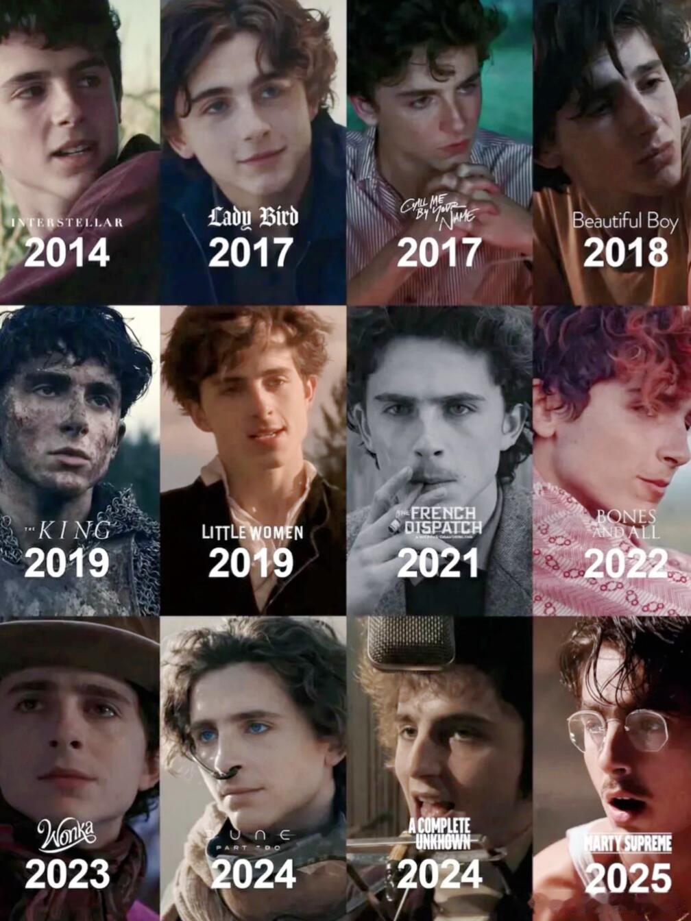 甜茶的这十年，拍了好多电影，最喜欢他的时候还是在《cmbyn》 跨年电影愿