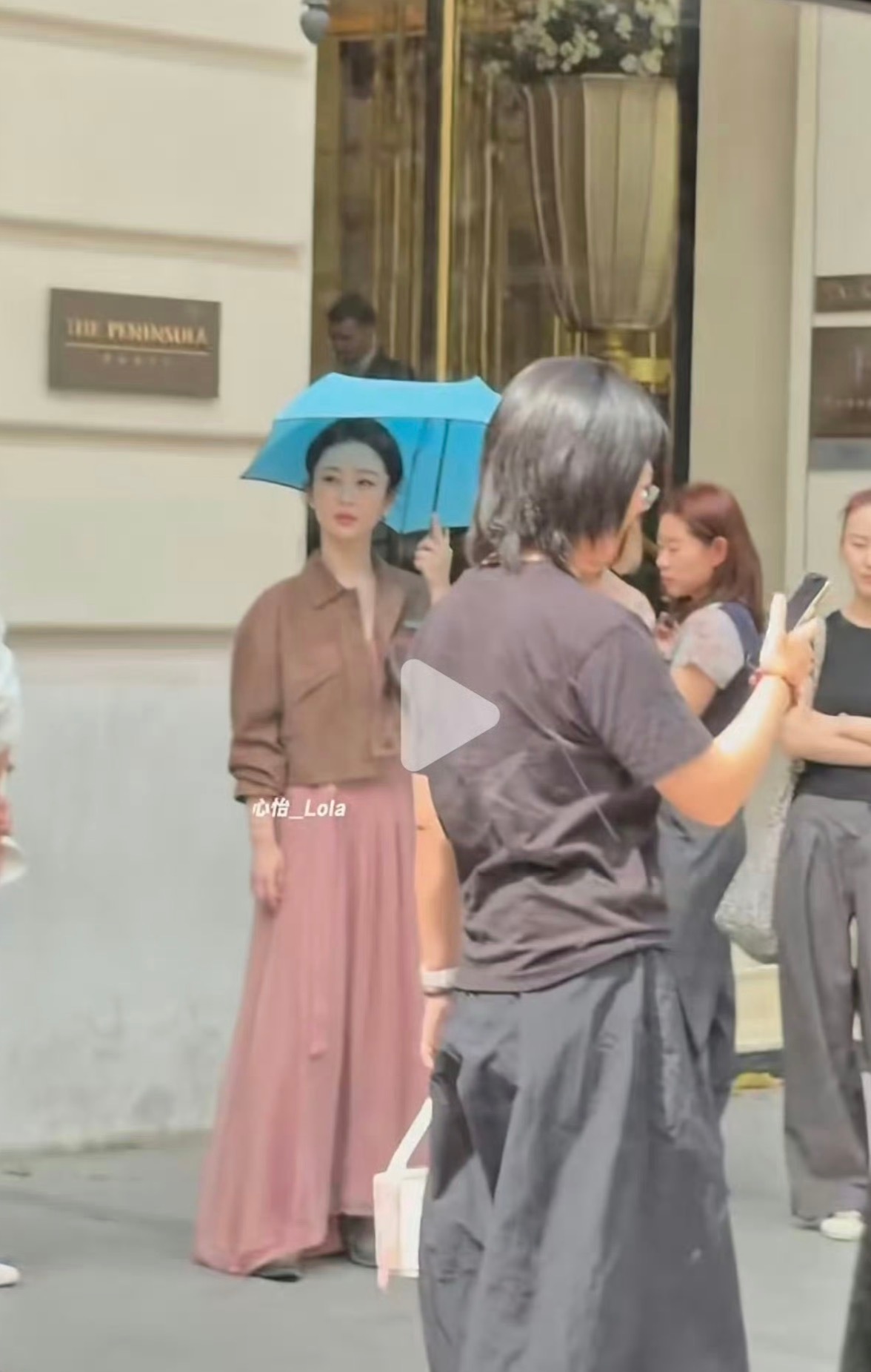 杨紫和郭晓婷撞衫了郭晓婷先穿 