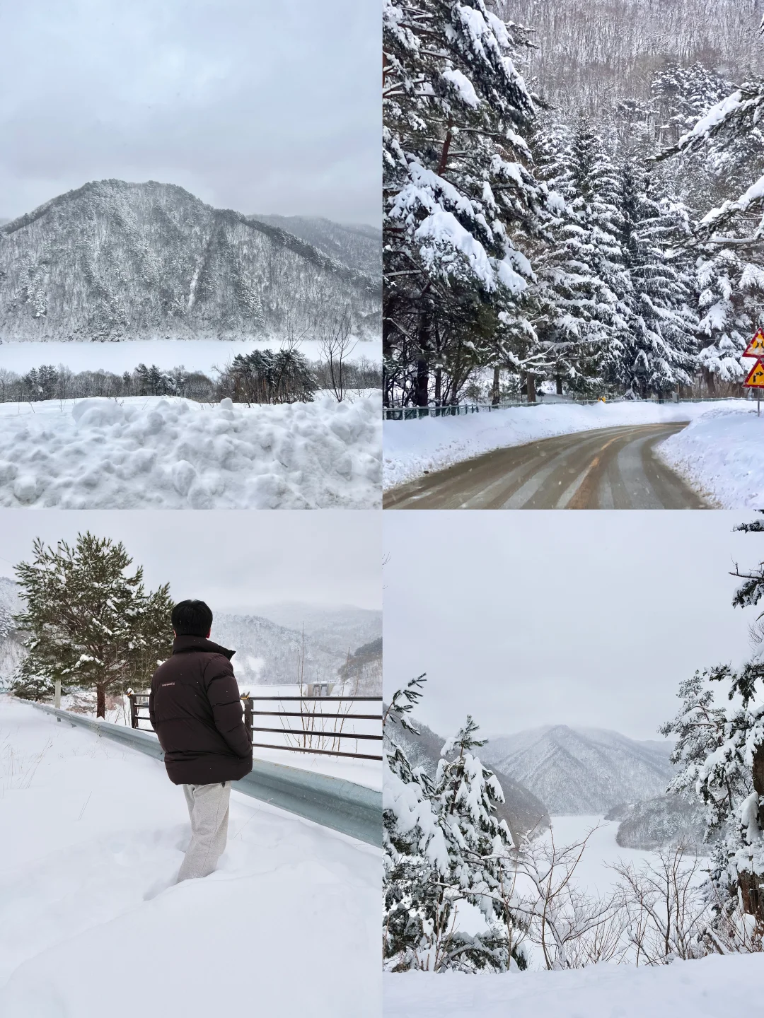 🇰🇷｜欢迎来到银装素裹的江原道乡下🤍❄️