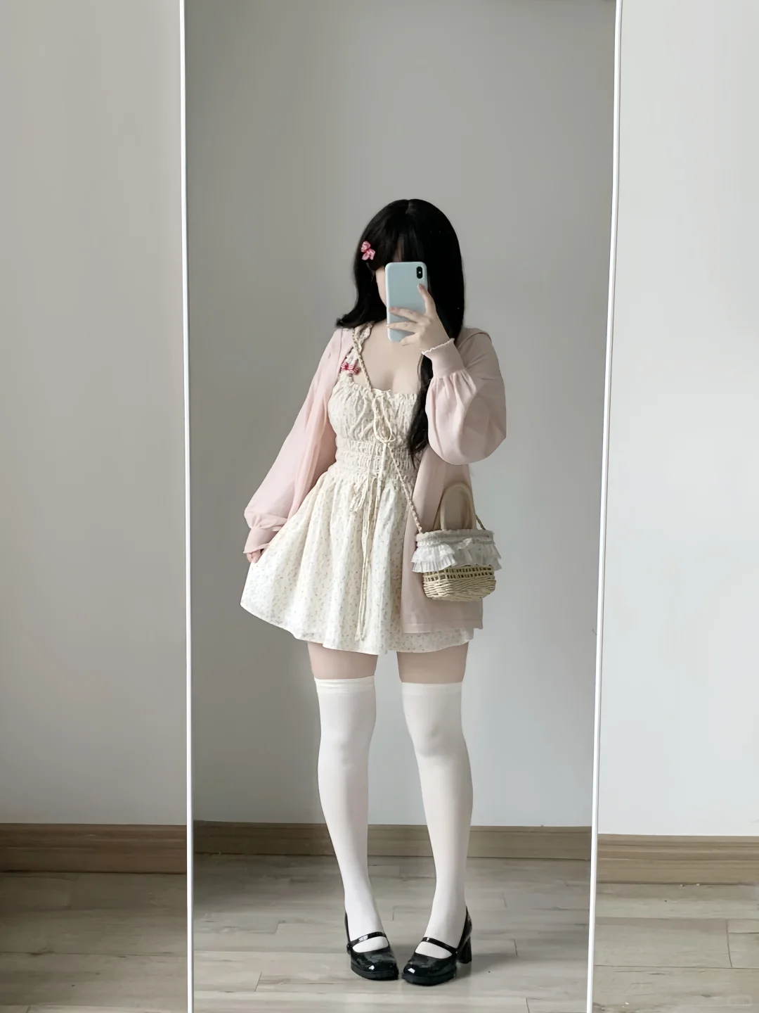 160 120｜微胖甜妹粉嫩少女感穿搭🍰好可爱！