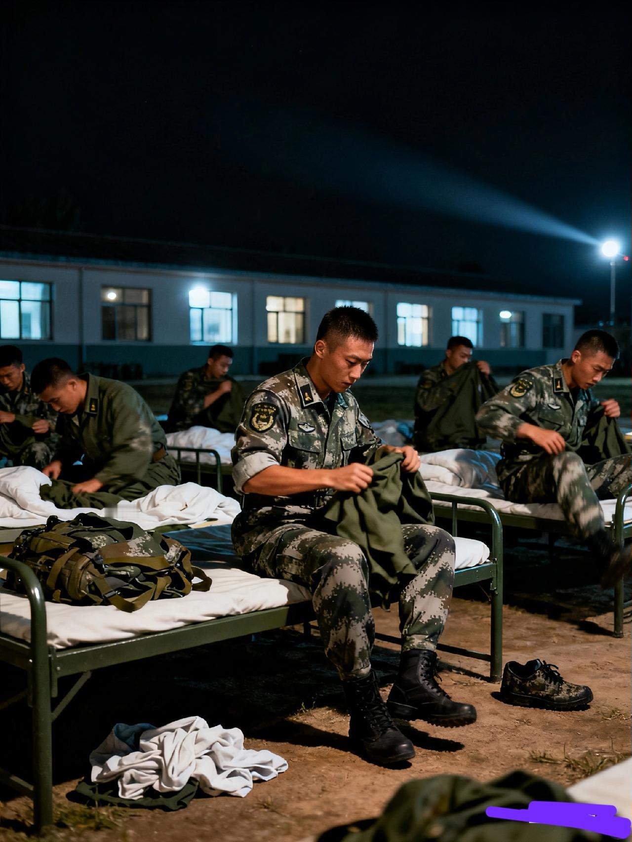 深夜哨声划破寂静！解放军紧急拉动考核曝光，细节看哭网友
 
凌晨的营区突然响起尖