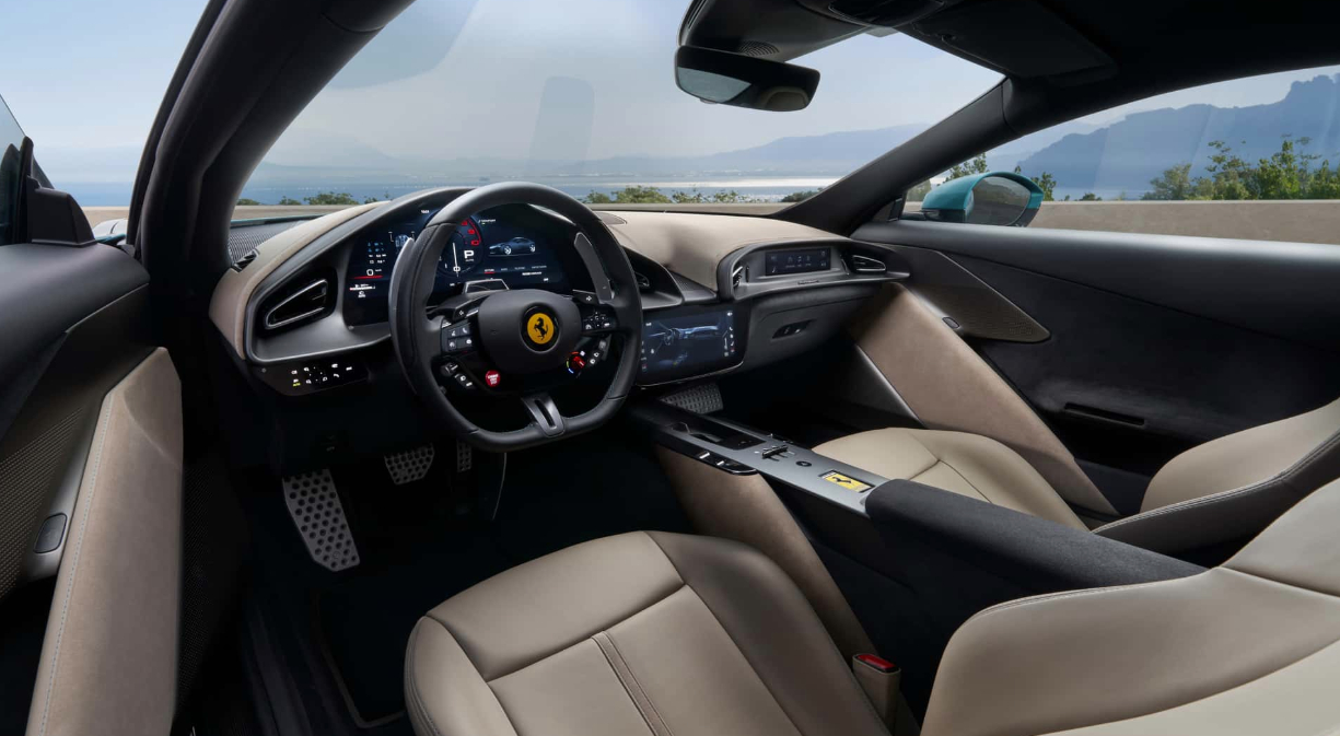 敞篷版马上来。法拉利Amalfi Spider或3月发布，搭载3.9T V8发动