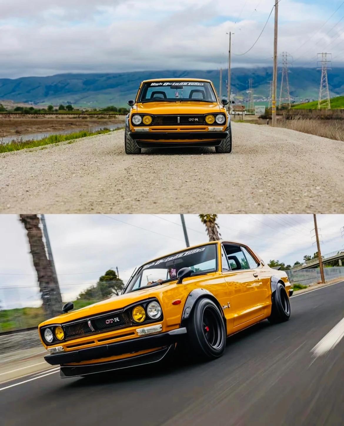 “战神”传奇开篇！日产初代GT-R，代号KPGC10，于1969年问世。搭载2.