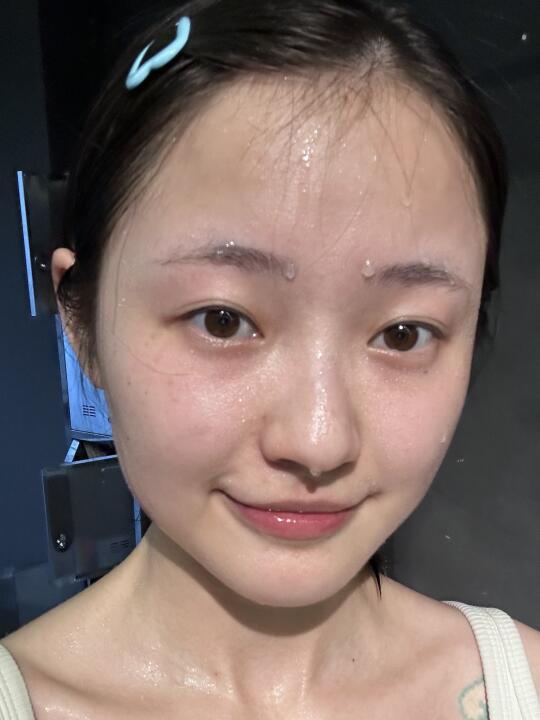 这汗水流着跟玩儿似的