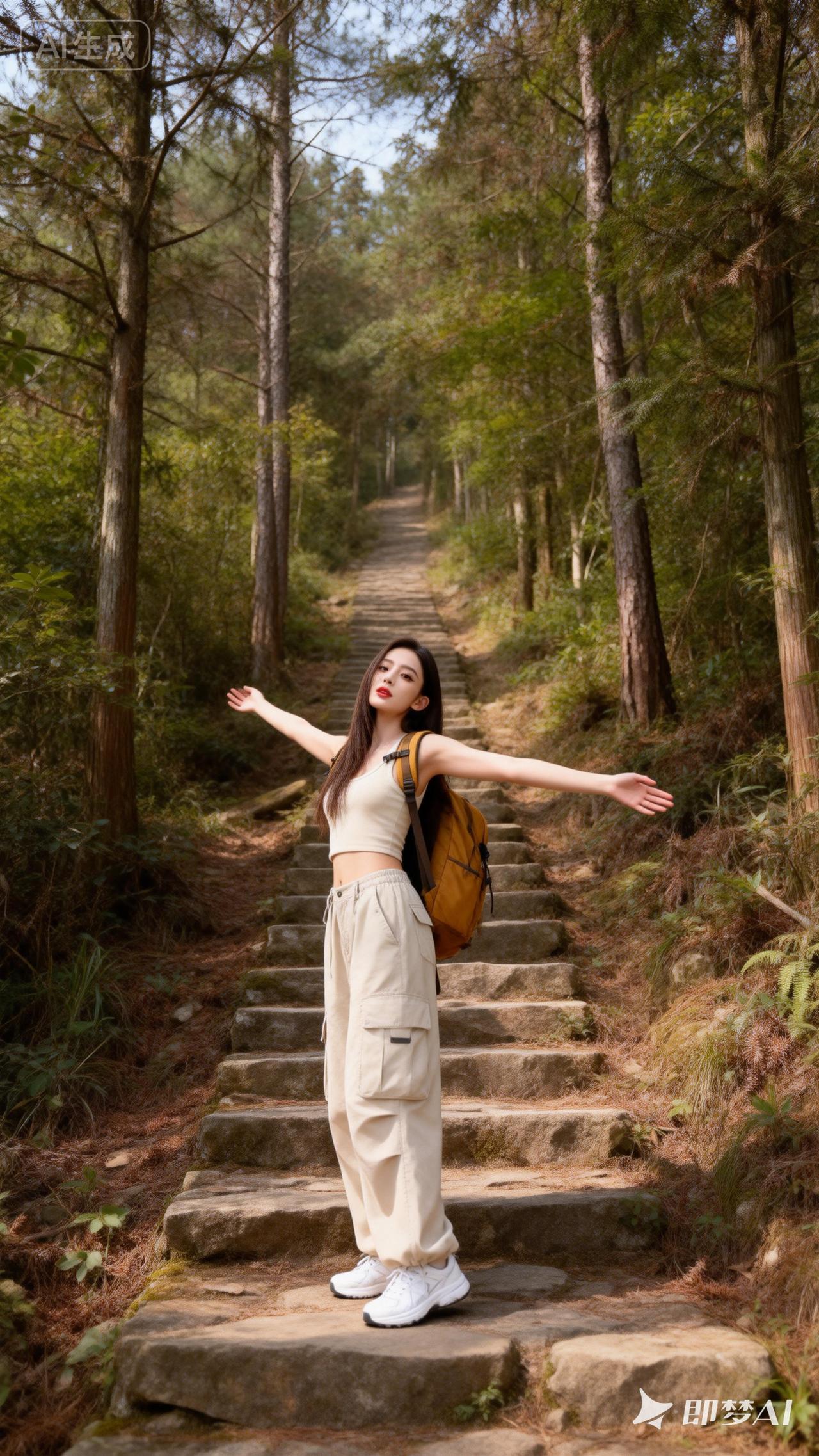 拥抱自然，感受自由！🌳💕