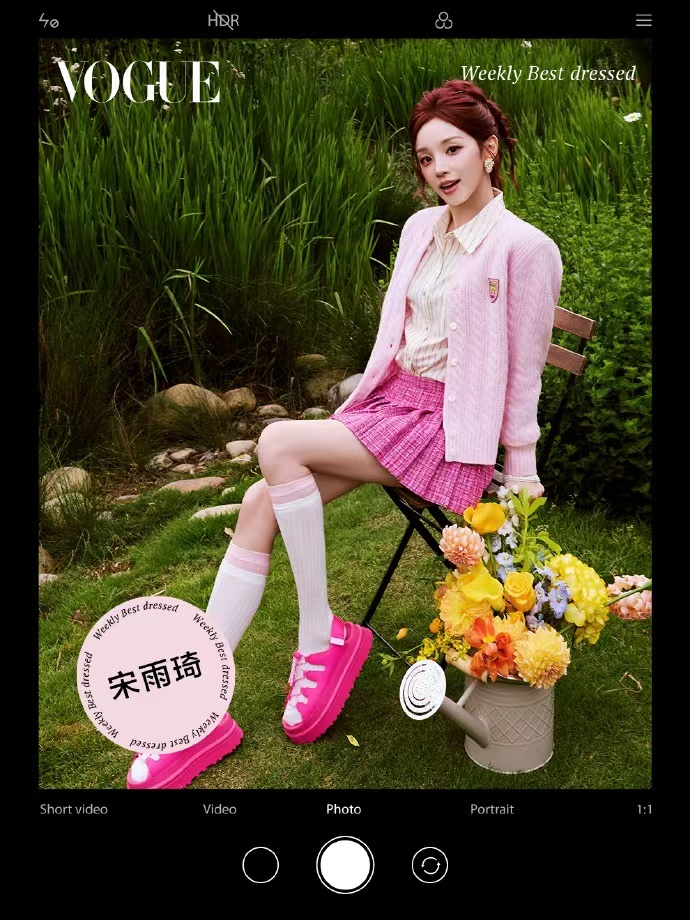 刘诗诗宋雨琦周也vogue最佳穿搭刘诗诗宋雨琦周也最佳穿搭刘诗诗宋雨琦周也vog