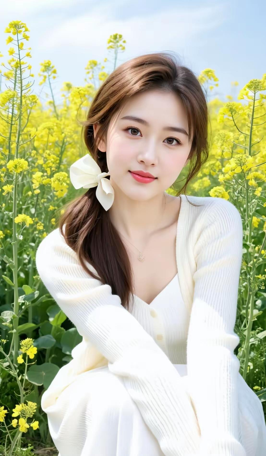 春日指南 | 花海中的甜美少女如何拍出有氛围感的照片