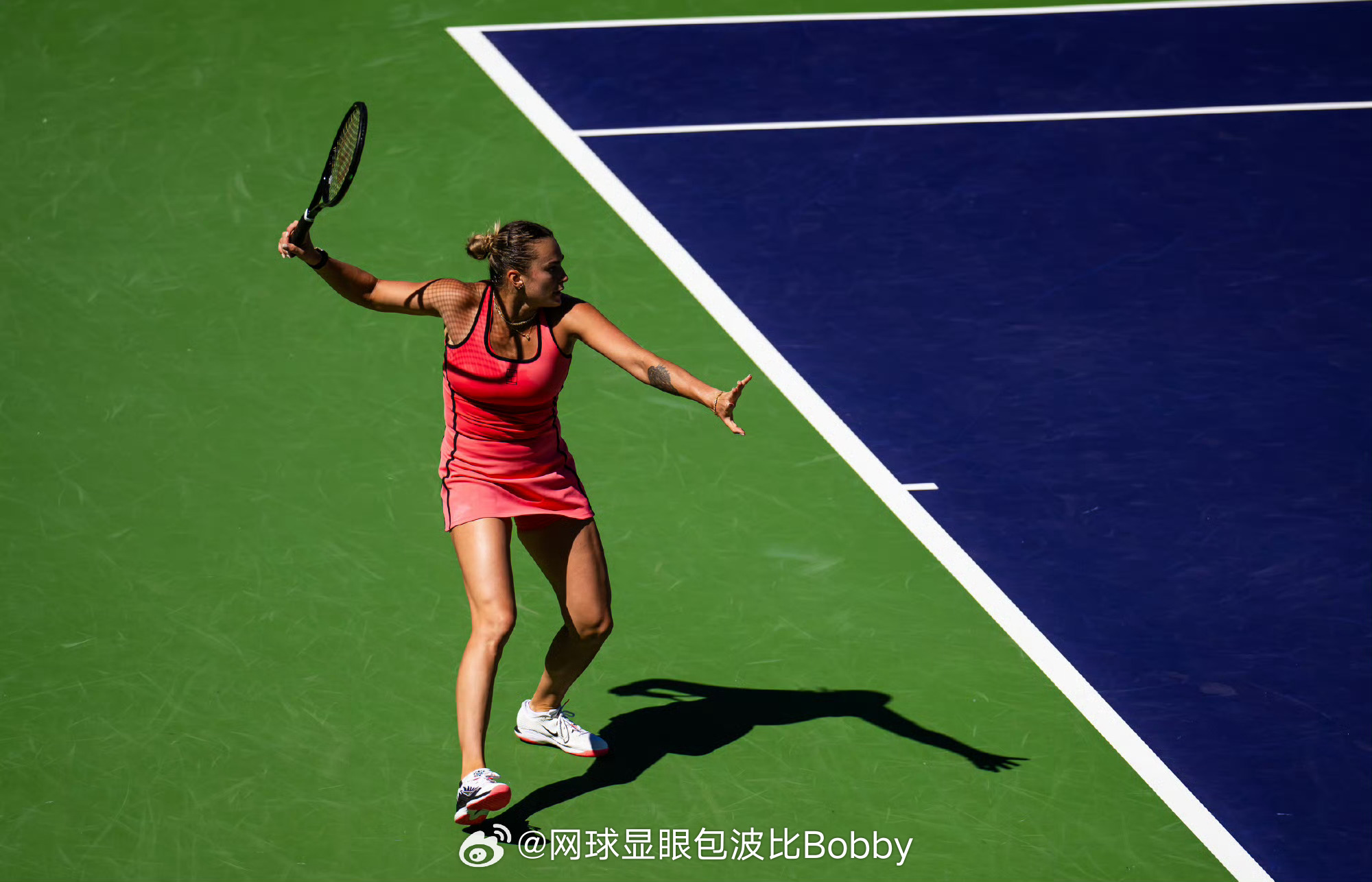 萨巴伦卡晋级印第安维尔斯决赛🔥WTA1000印第安维尔斯站半决赛，世界第一萨巴