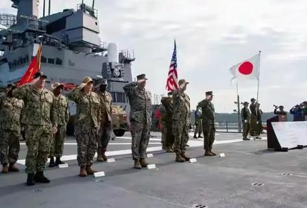 美日利剑军演跑到家门口折腾！分散摆导弹搞封锁套路看着吓人？这套新战法漏洞一大堆，