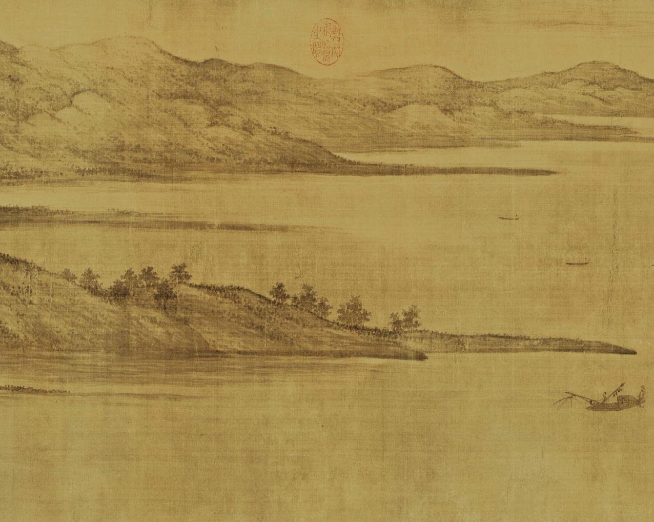 五代时期的董源在文人画方面能被封神和大画家、大书法家、鉴定家米芾的评价有很大的关