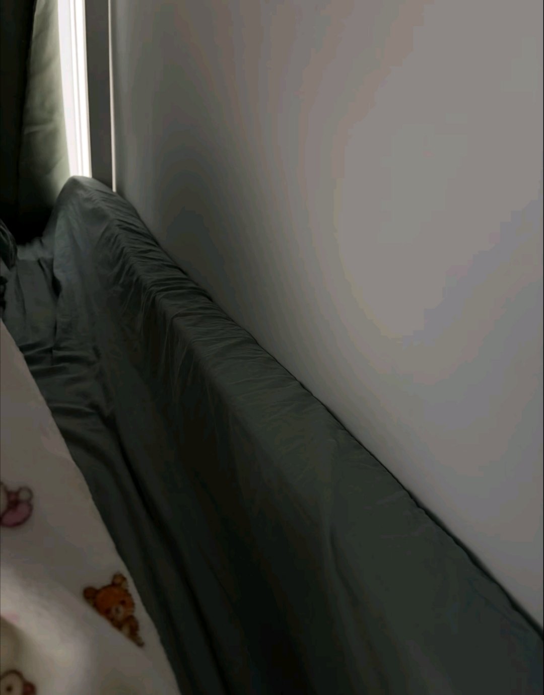 新学期想让自己过得好一点单人床直接整了个双人款床垫睡觉的时候使点劲还能当被子盖校