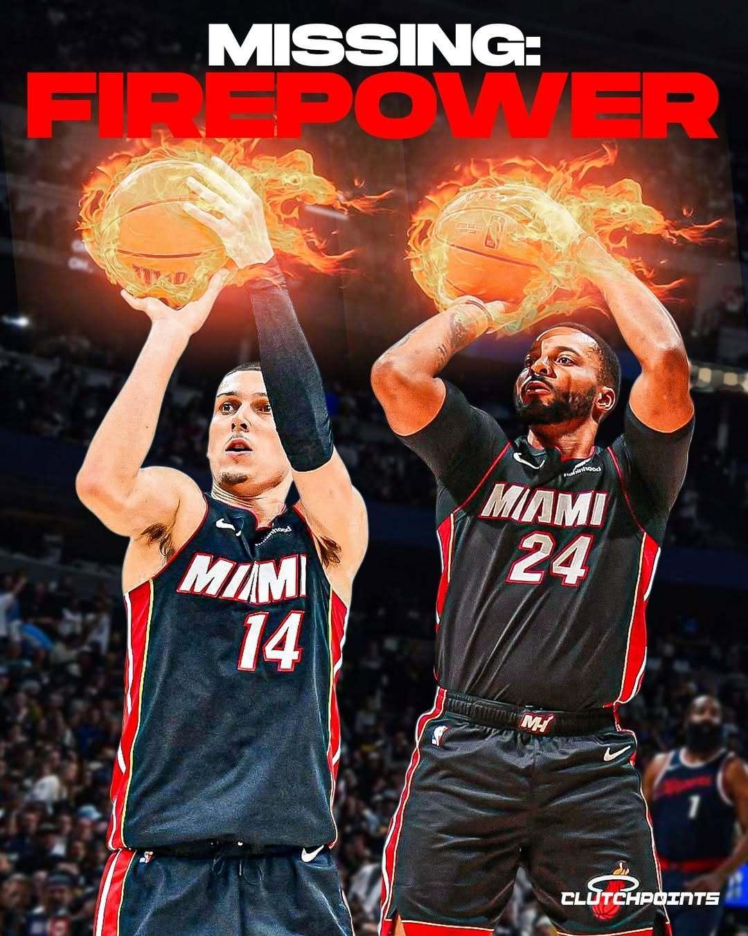 我想念希罗和鲍威尔湖人vs热火 ​​​