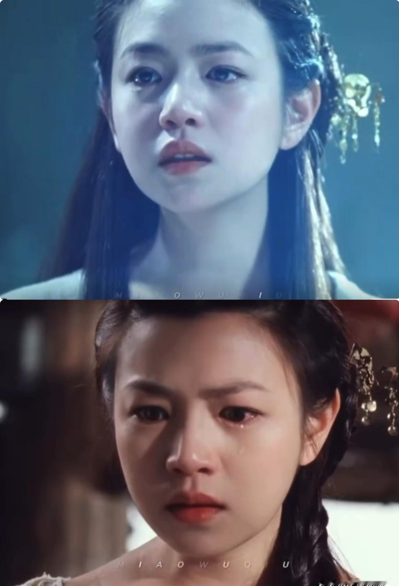 陈妍希的小龙女，当年被全网嘲“小笼包”，其实我们都骂错了对象。
不是她演得差，是