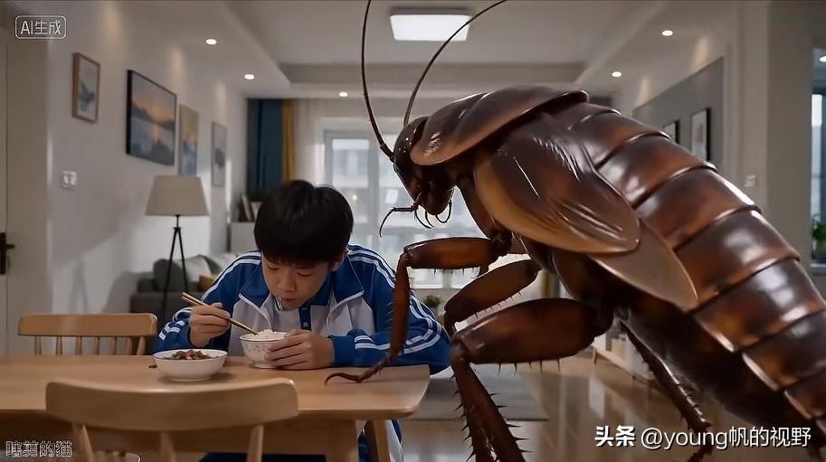在广东生活的人们，不少人都对大只的蟑螂感到恐惧。对此，有网友将广东人对蟑螂的恐惧