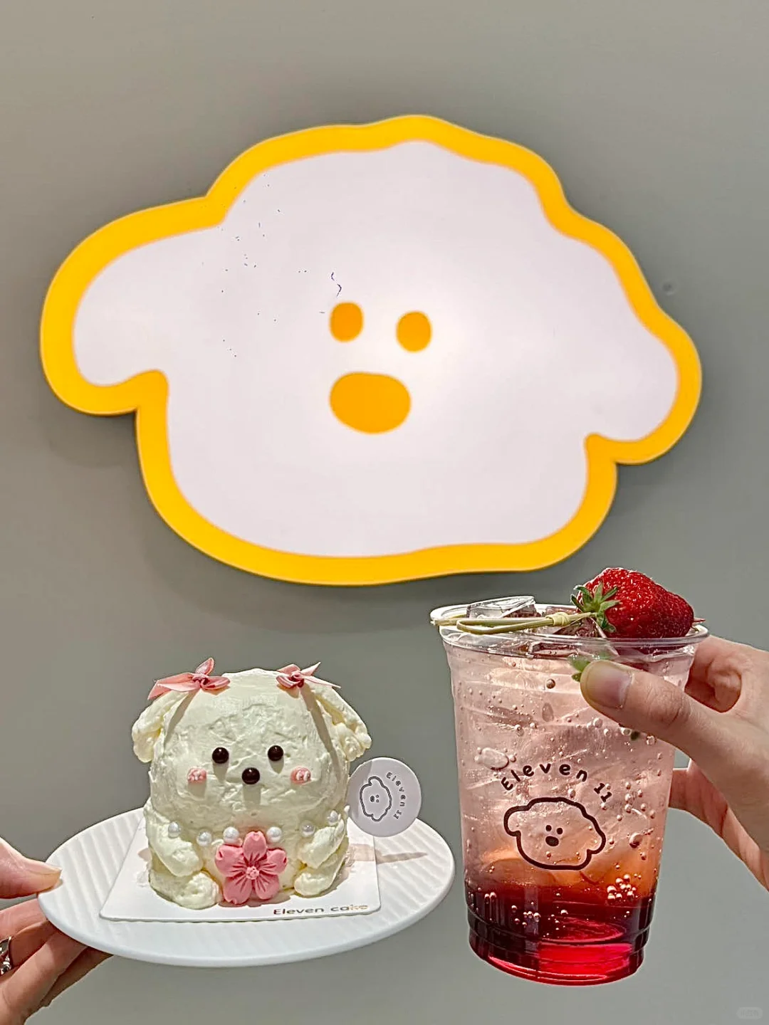 可惜只有延吉有…😭小狗乖乖蛋糕萌哭我了‼️